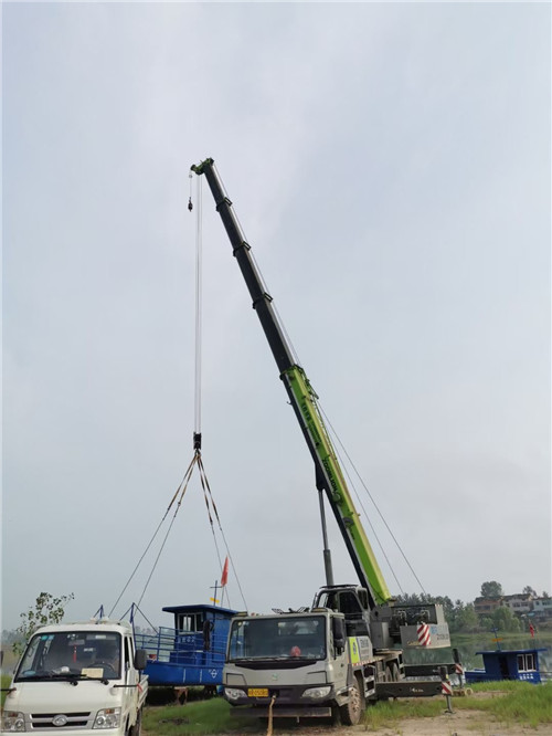 三明市桥梁建设吊装案例